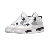 Air Jordan 4 Military Black Blancas y Negras, vista trasera